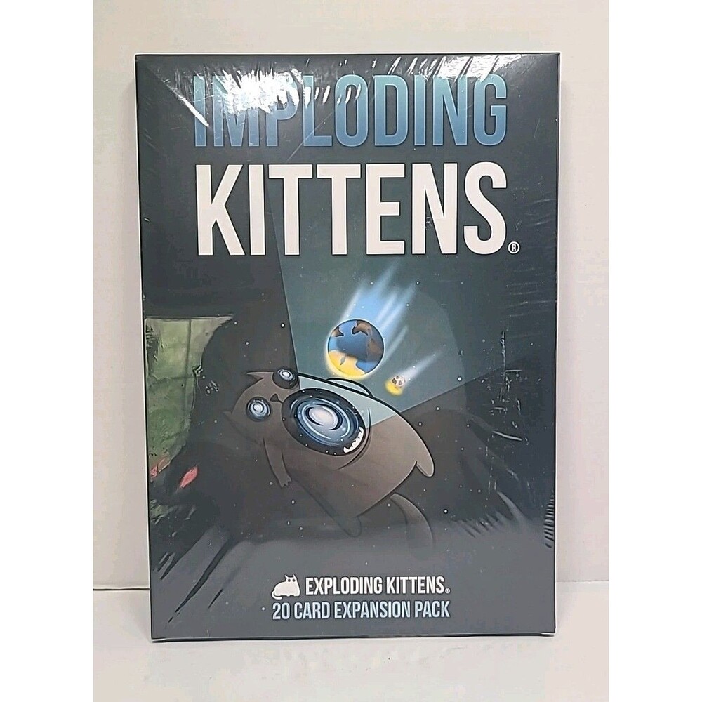 Imploding Kittens Card Game 20 Card Expansion Pack Exploding New